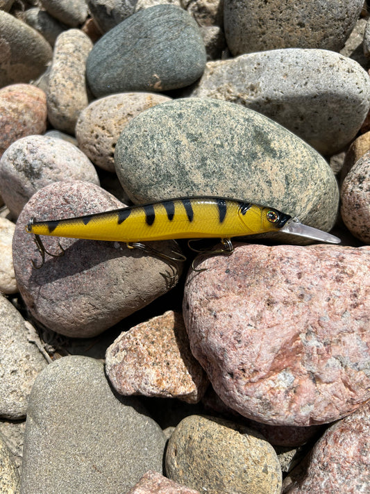 Yellow Tiger Deep Diving Jerkbait