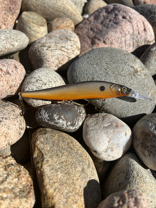 Black & Orange Deep Diving Jerkbait