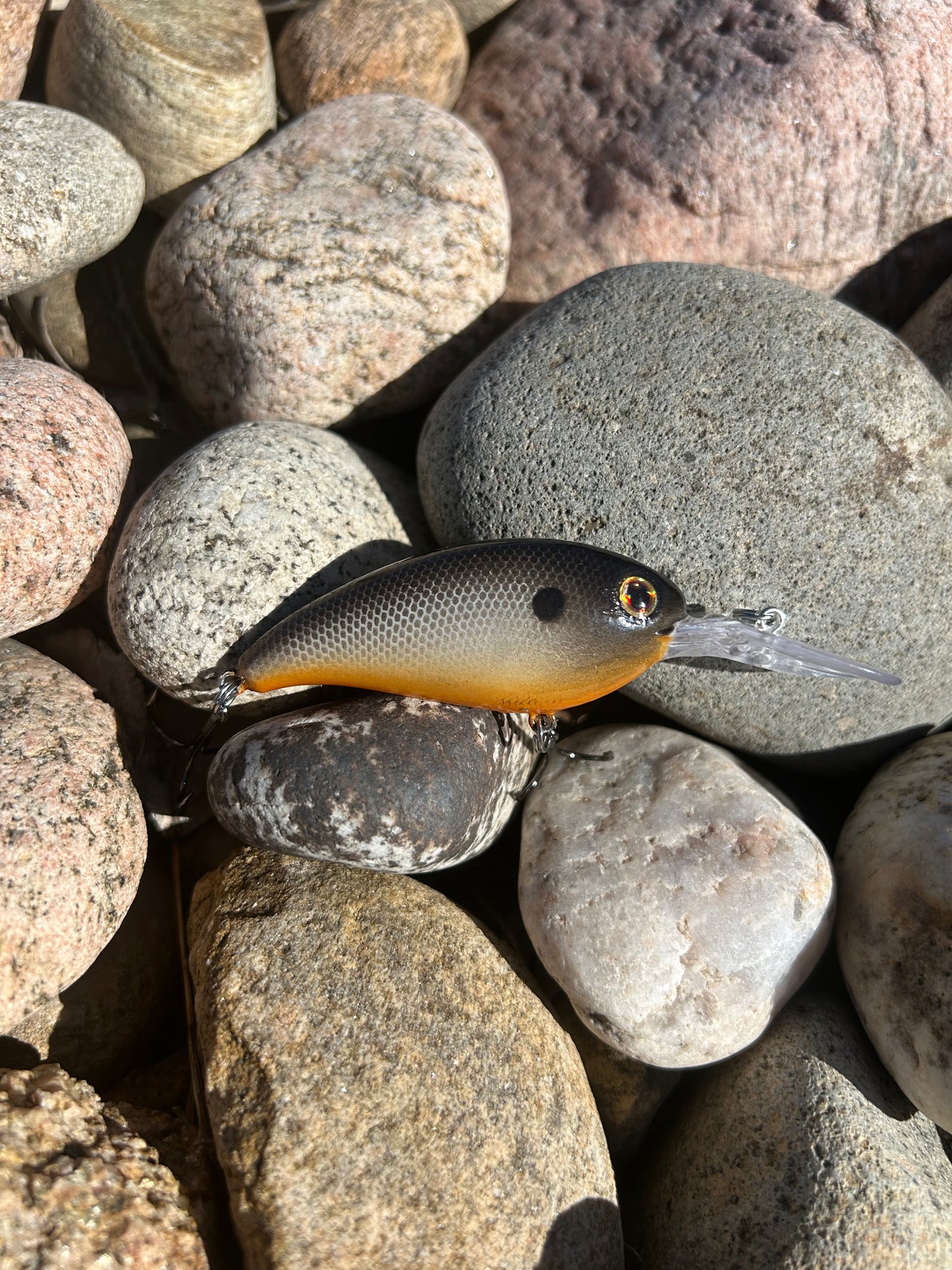 Black & Orange Deep Diving Crankbait