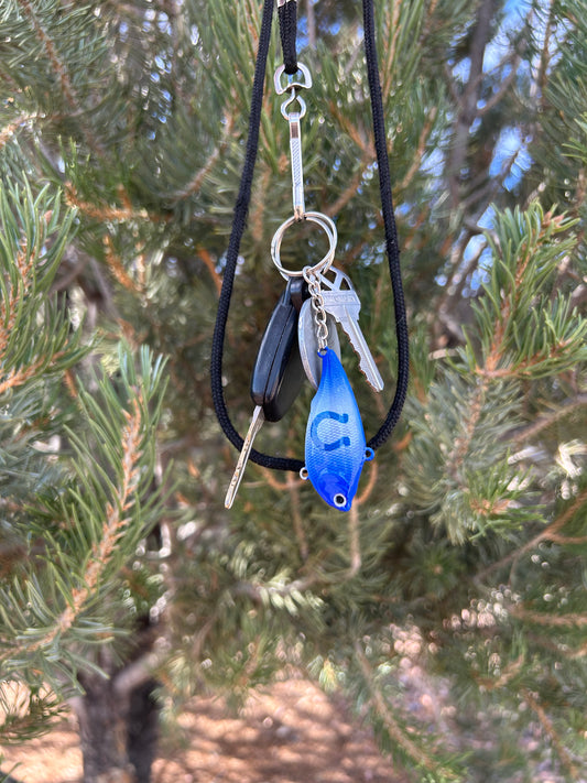 Colts Custom Lipless Crankbait Keychain