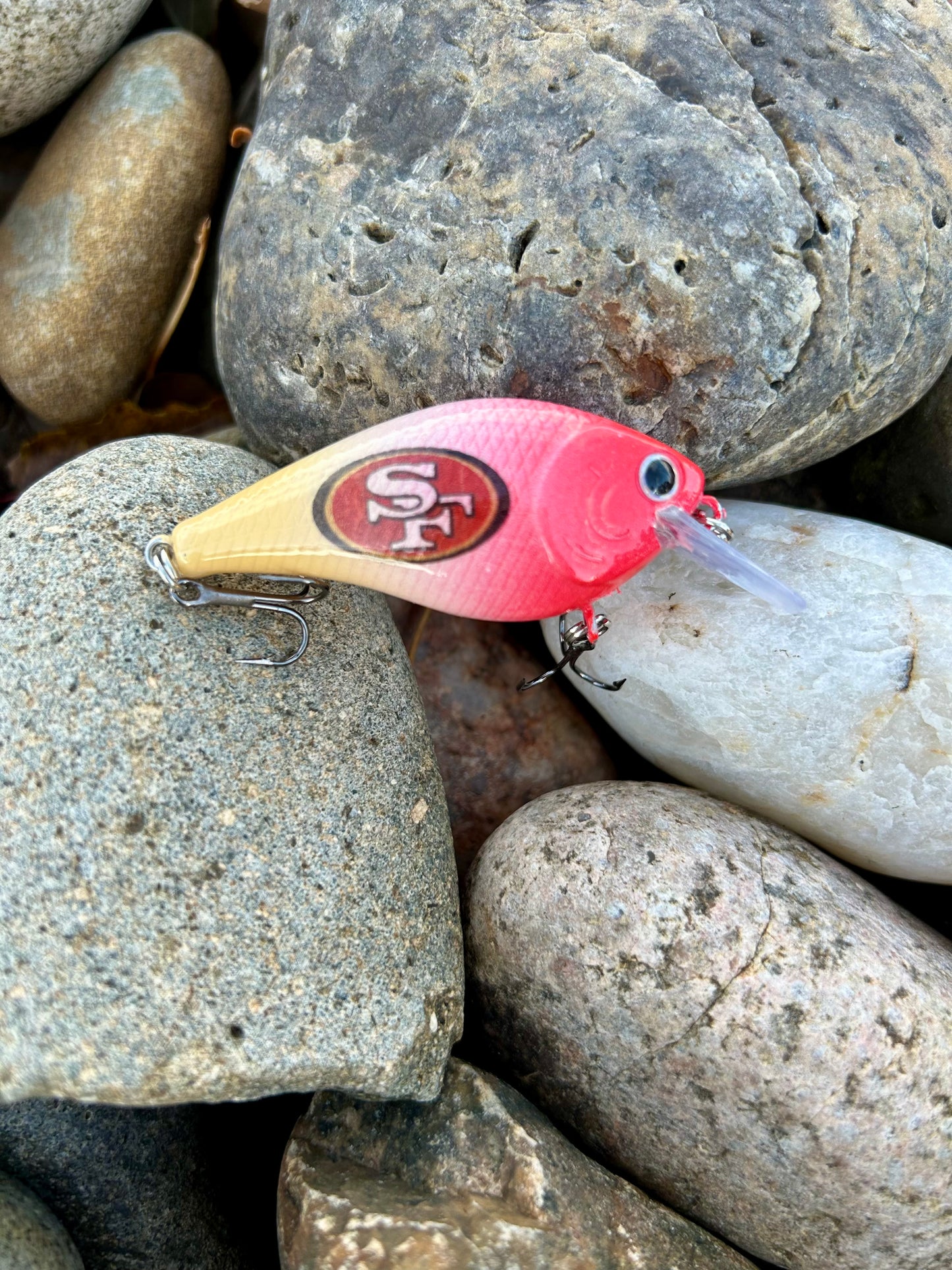 49ers Custom Square Bill Crankbait with hooks