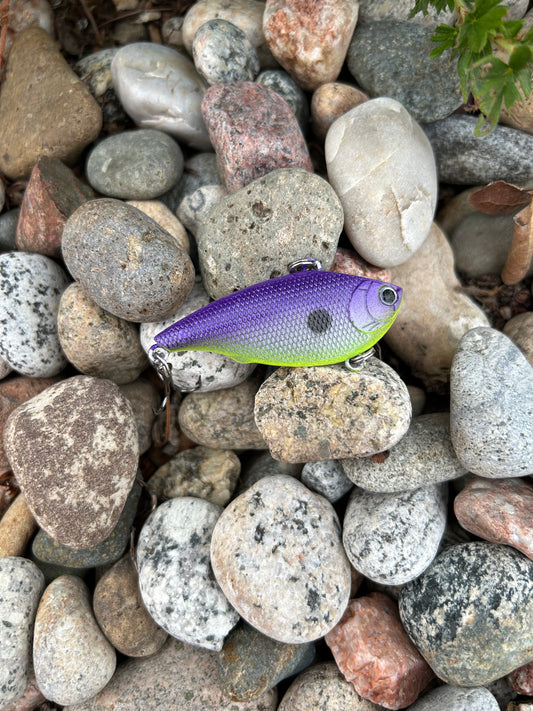 Purple Strike Lipless Crankbait