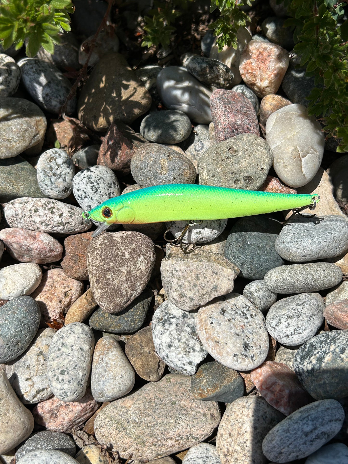 Chartreuse Sunfish Shallow Diving Jerkbait