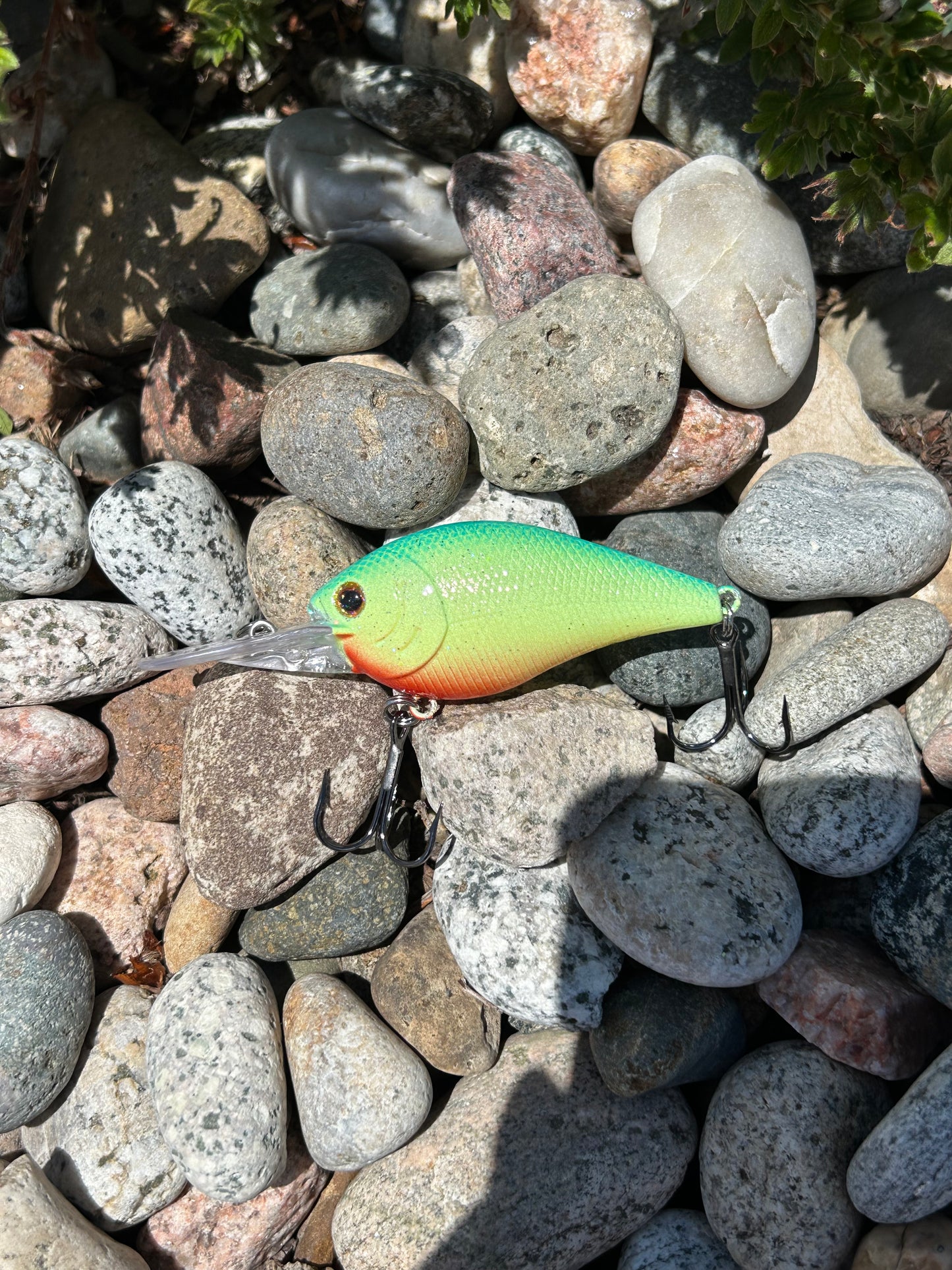 Chartreuse Sunfish Deep Diving Crankbait